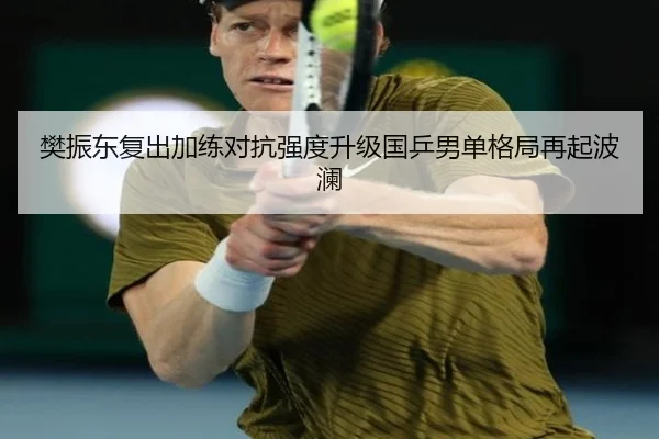 樊振东复出加练对抗强度升级国乒男单格局再起波澜